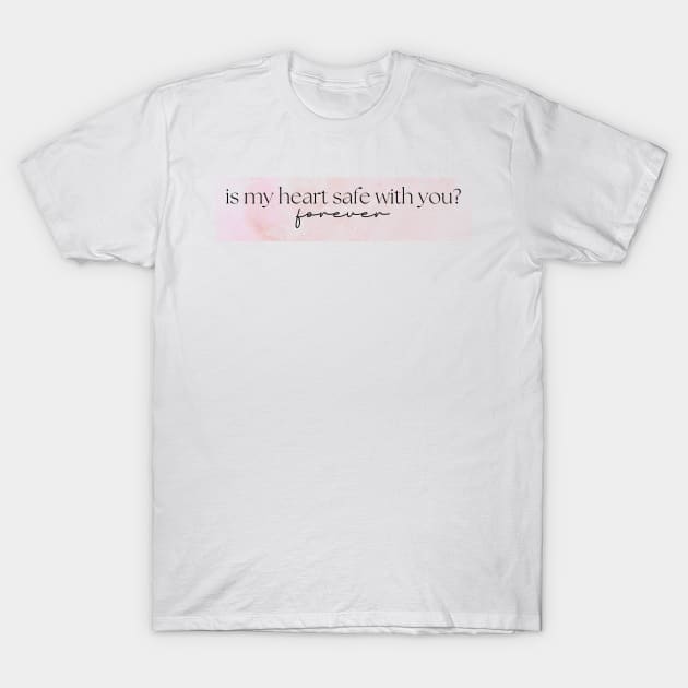 Is my heart safe with you? Forever - first kill - lesbian vampires T-Shirt by tziggles